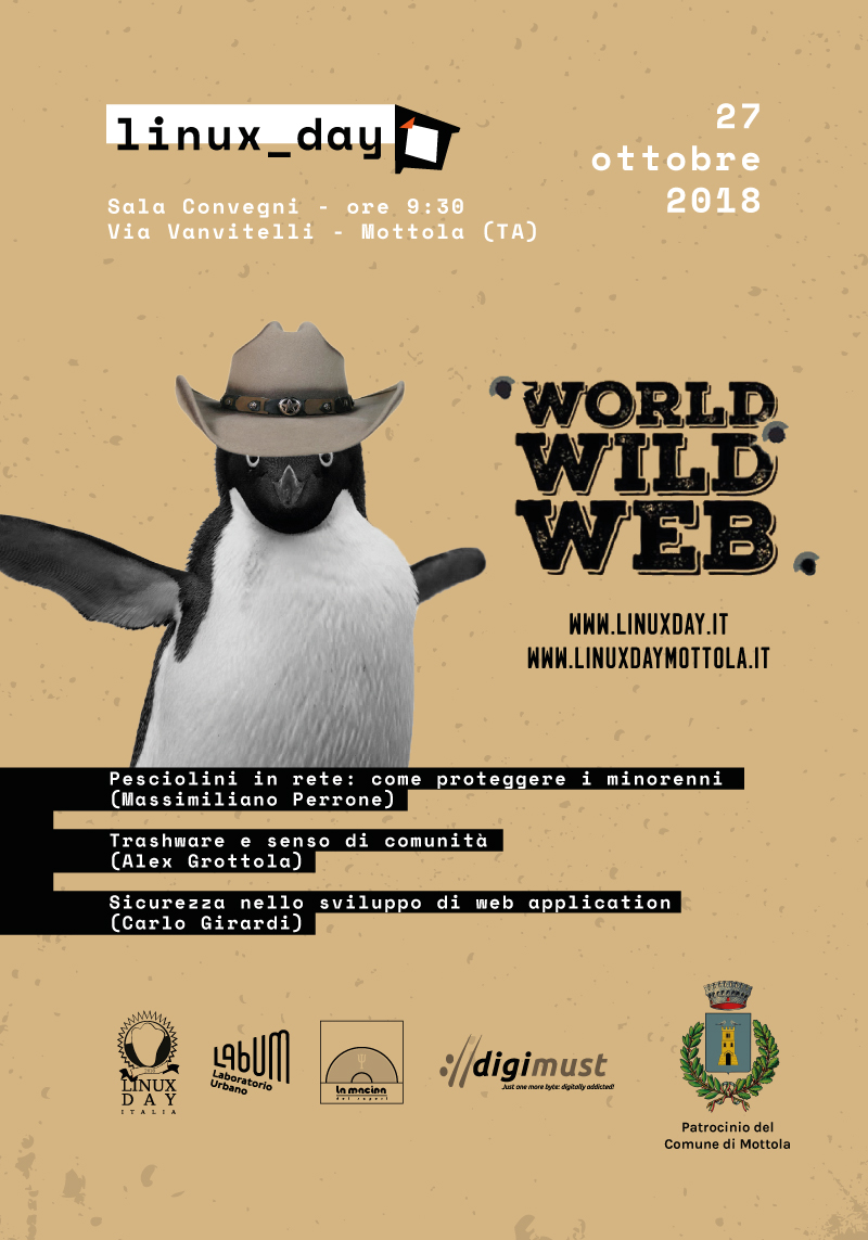 Linux Day 2018 Flyer