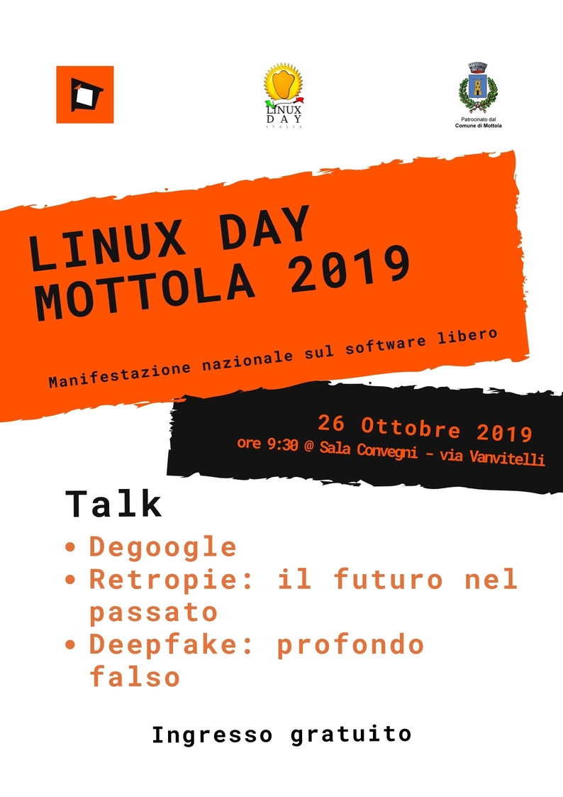 Linux Day 2019 Flyer
